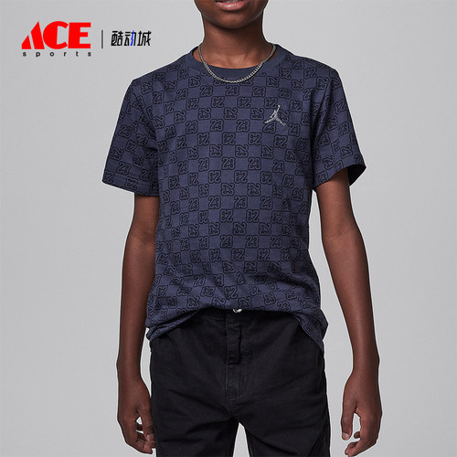 Nike/耐克正品JORDAN大童透气时尚休闲运动短袖HQ7232-010