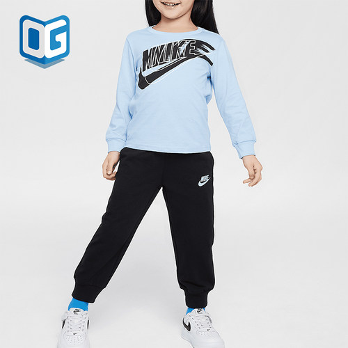 Nike/耐克正品新款婴童保暖户外运动针织休闲套装IH0963-010
