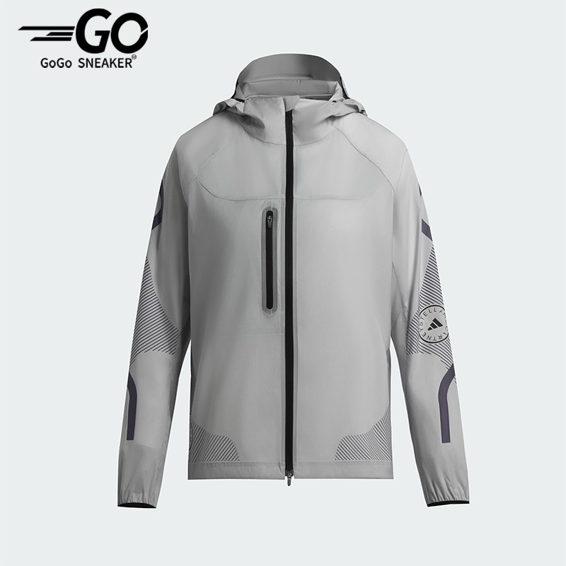 Adidas/阿迪达斯正品RUNNING JACKET女士经典跑步运动外套JW2018