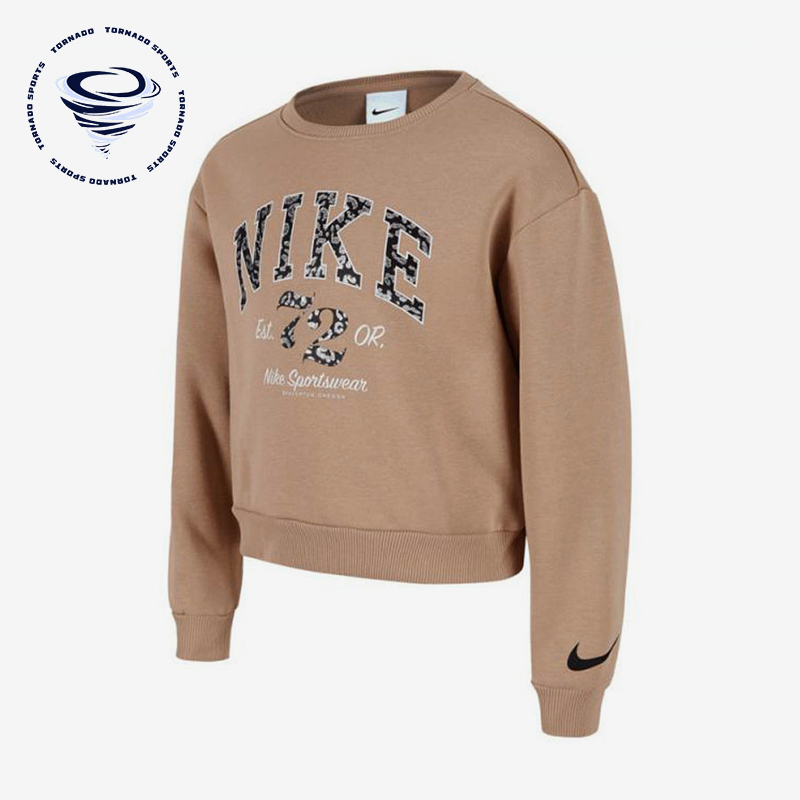 Nike/耐克正品2025冬季款小童日常圆领套头卫衣NY2442103PS-002