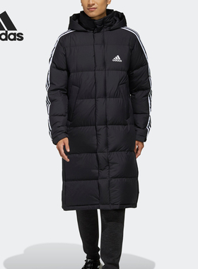 Adidas/阿迪达斯正品当季新款男子长款保暖运动羽绒服EH3969