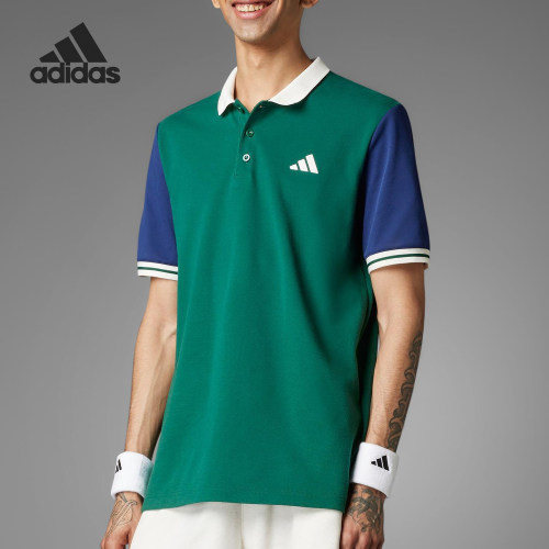 Adidas/阿迪达斯正品Tennis Heritage男士网球POLO衫JC6745
