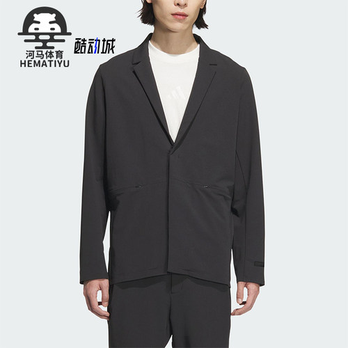 Adidas/阿迪达斯正品新款男士运动户外休闲西装外套JL9345