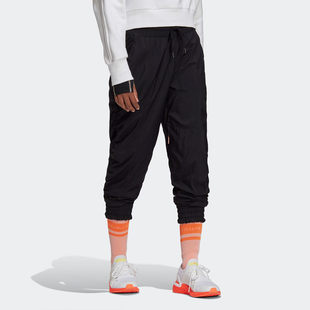 smc 当季 WOVEN PANT FU3985 Adidas 女子运动七分裤 阿迪达斯正品