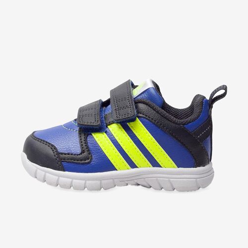 Adidas阿迪达斯正品STA Fluid 3 CF I婴童魔术贴低帮学步鞋B23933