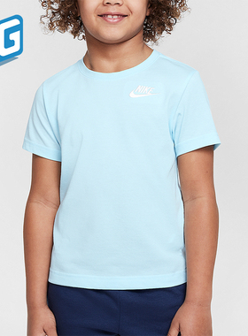Nike/耐克正品Sportswear小童柔软针织透气经典休闲T恤DQ4251-474