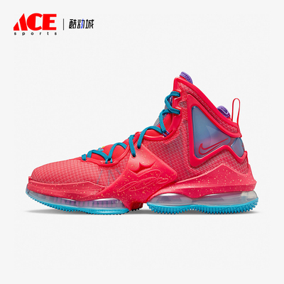 Nike/耐克正品Lebron 19男士缓震高帮实战气垫篮球鞋CZ0203-600