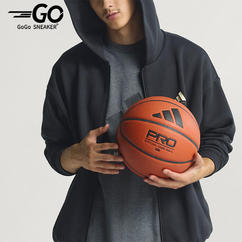 Adidas/阿迪达斯正品2025秋季款男女日常连帽篮球运动外套KB3064