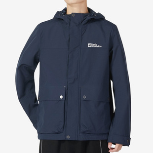 秋季 狼爪正品 男子户外防风运动冲锋衣5120273 wolfskin Jack