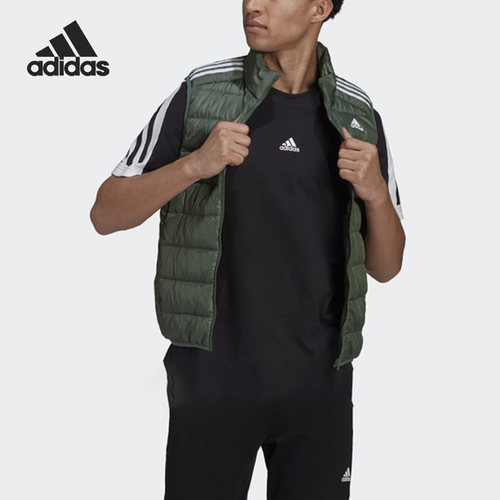Adidas/阿迪达斯正品冬季新款男子运动保暖羽绒马甲HK4650
