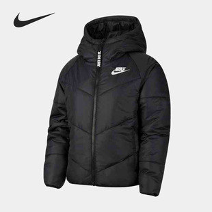 连帽保暖梭织休闲运动棉服 女子简约经典 CV8688 耐克官方正品 Nike