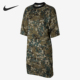 女子圆领套头半袖 新款 运动连衣裙CJ0178 耐克正品 Nike