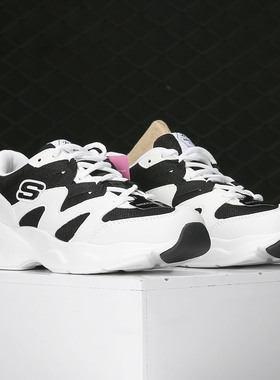 Skechers/斯凯奇正品 女子低帮时尚熊猫鞋老爹鞋运动休闲鞋