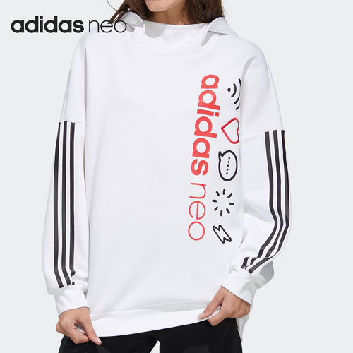阿迪达斯女子连帽套头衫