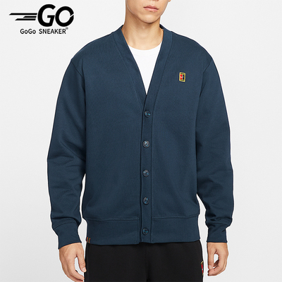 Nike/耐克正品Court Fairway男士长袖针织休闲运动开衫IM9362-478