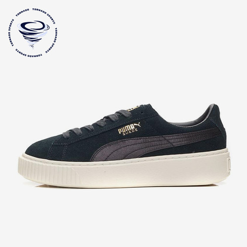 Puma/彪马正品Suede Platform女士经典轻便厚底松糕鞋365828-05