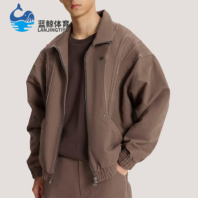 Adidas/阿迪达斯正品三叶草男士复古梭织运动夹克薄外套KR2620