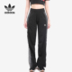 阿迪达斯正品 三叶草TRACK PANTS Adidas 女子休闲运动长裤 DU9880