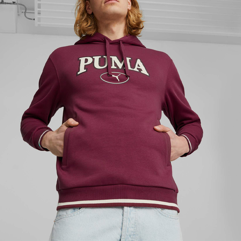 彪马正品男子加绒运动卫衣