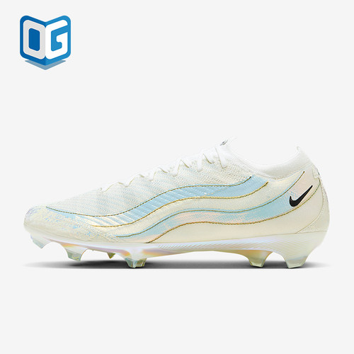 Nike/耐克正品AirMax95新款男白黑色轻盈经典足球鞋HV9915-100