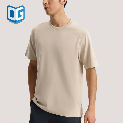 Adidas/阿迪达斯正品COTTON T-SHIRT男士轻盈圆领短袖T恤KG0824