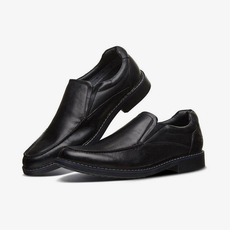 Skechers/斯凯奇正品当季新款男子时尚耐磨商务圆头正装皮鞋