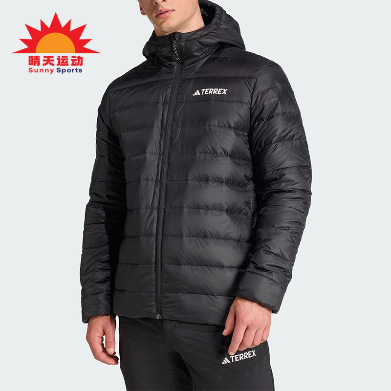 Adidas/阿迪达斯正品2025 MULTI男士休闲保暖户外羽绒服KB2176