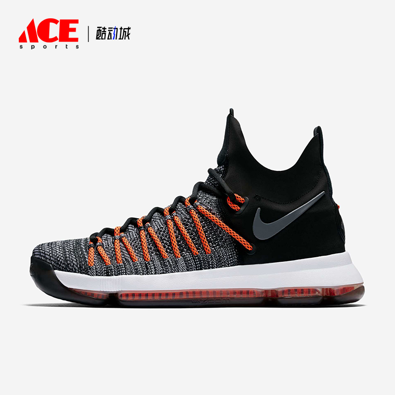 Nike/耐克正品KD 9 ELITE男士减震中帮实战篮球鞋878637-010