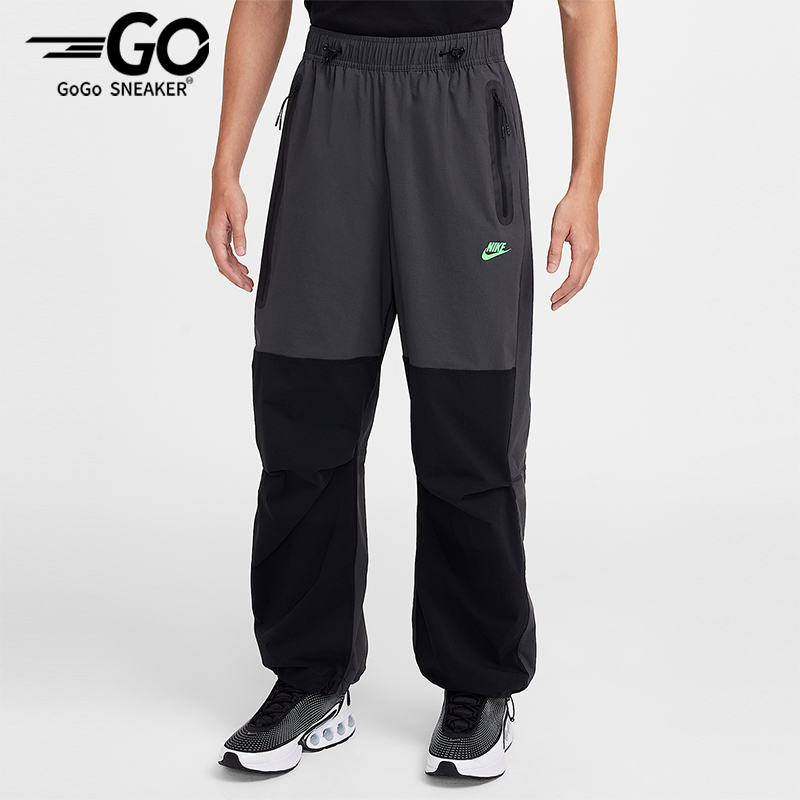 Nike/耐克正品2025秋季款男士松紧腰拼接休闲运动长裤HM7159-060