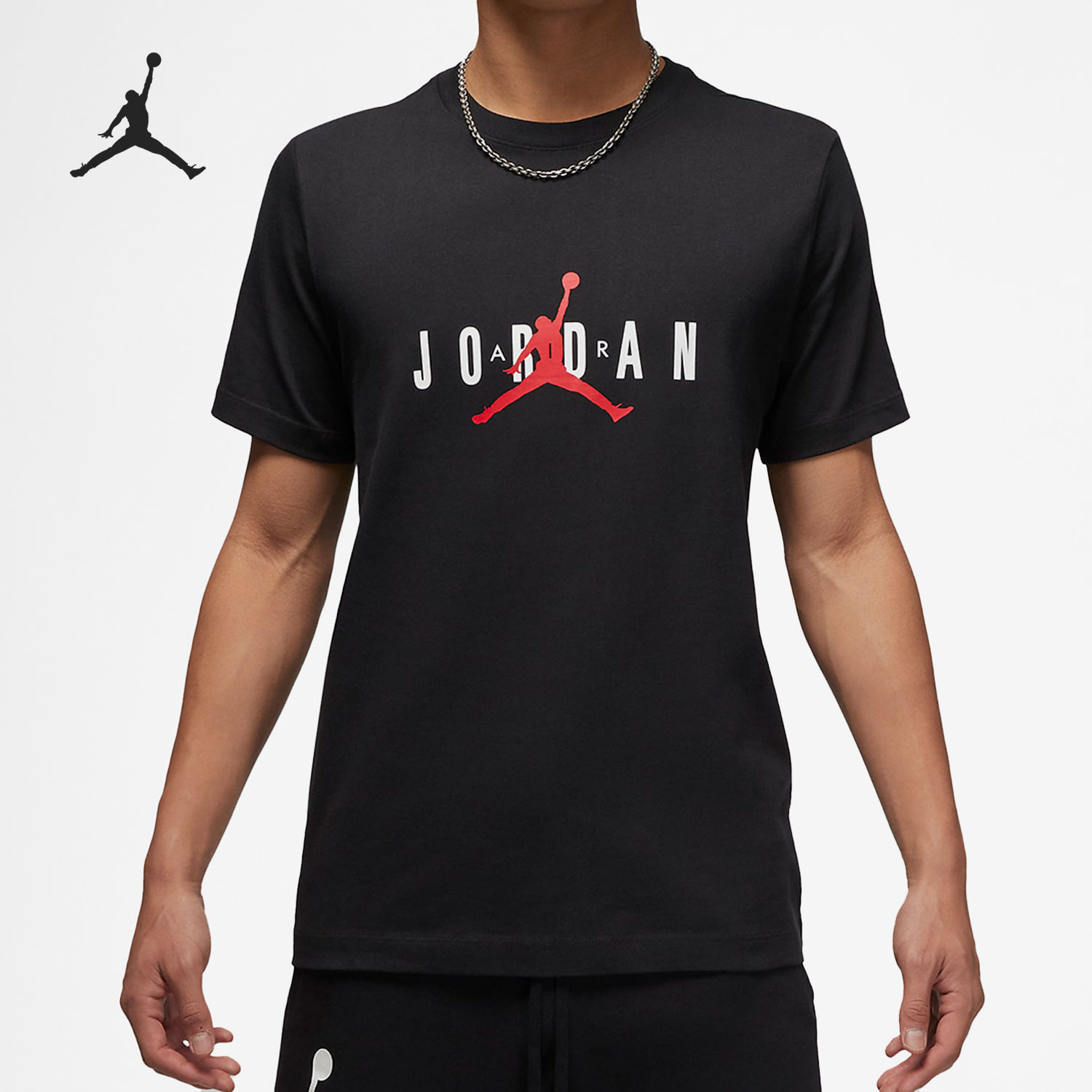 Nike/耐克正品JORDAN AIR新款男子运动透气短袖T恤DM1463-010