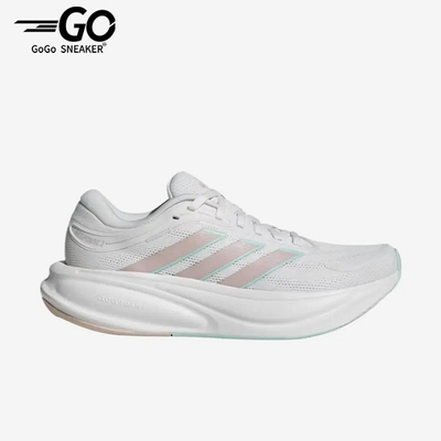 Adidas/阿迪达斯正品DURAMOSL2新款女白粉色经典慢鞋跑步鞋KJ1765