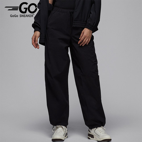 Nike/耐克正品JORDAN女士耐穿梭织宽松运动休闲长裤HQ8893-010