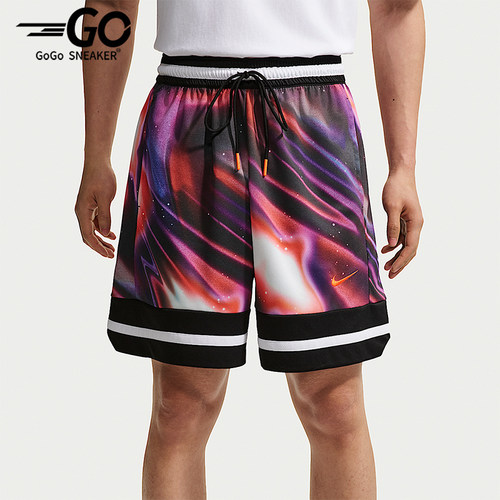 Nike/耐克正品夏季男士休闲时尚印花系带透气运动短裤IR6283-100