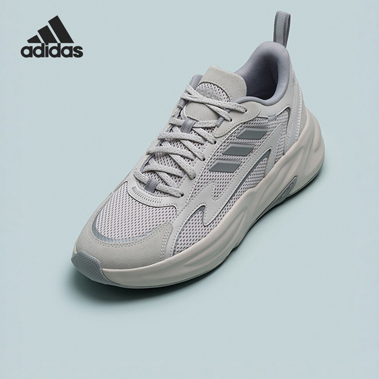 Adidas/阿迪达斯官方正品新款男女时尚低帮耐磨休闲运动鞋JI1586