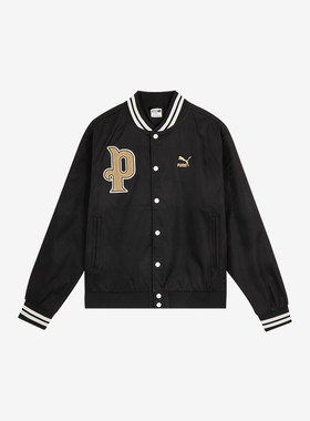 Puma/彪马正品春季男女同款运动休闲棒球服夹克外套625514-01