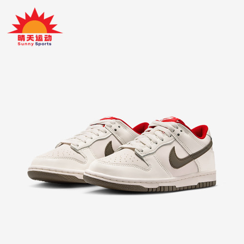 Nike/耐克正品Dunk Low GS女子大童系带耐磨低帮运动鞋IQ9793-020