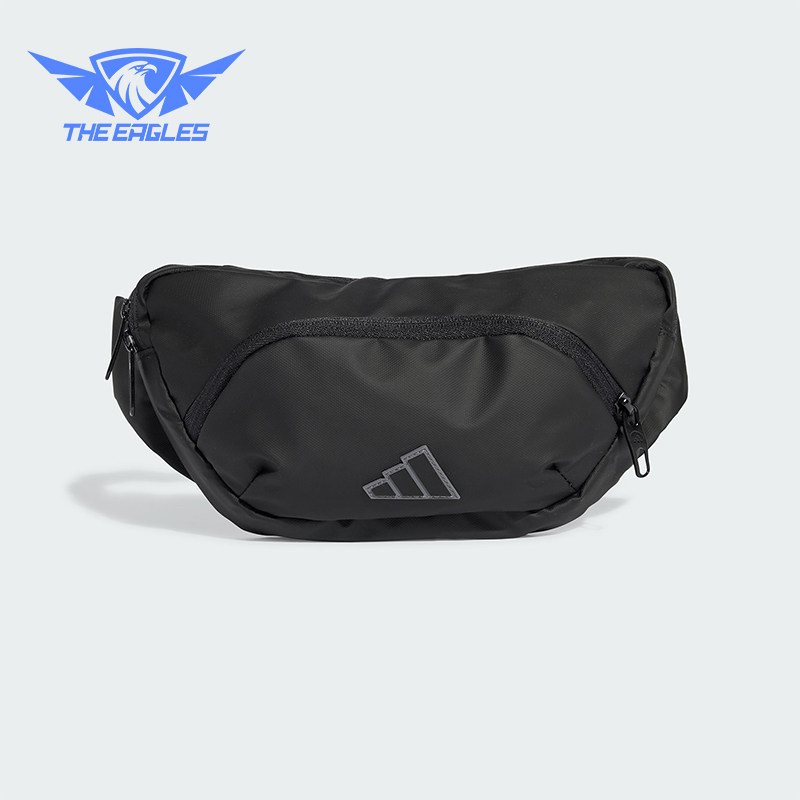 Adidas/阿迪达斯正品2025新款男女同款时尚可调节运动腰包JE3216