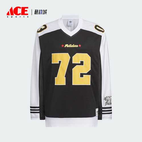 Adidas/阿迪达斯正品三叶草男女同款休闲运动长袖T恤KA8003