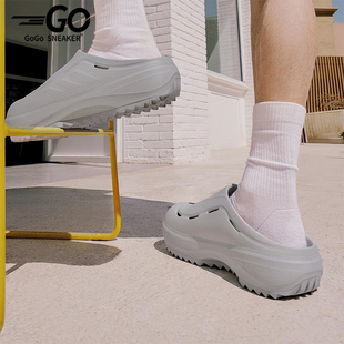 Adidas/阿迪达斯正品OZWAVE CLOG女士厚底耐磨经典透气拖鞋JR6760