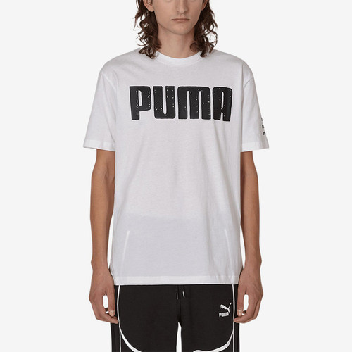 Puma/彪马正品夏季新款男士印花休闲圆领短袖T恤535432-02