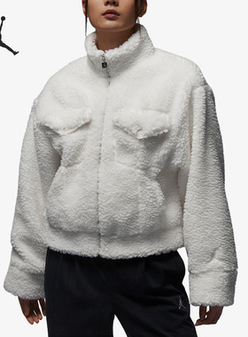 Nike/耐克正品Jordan女子时尚加绒保暖休闲夹克外套FD7169