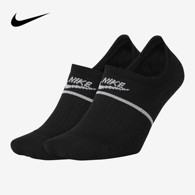 Nike/耐克正品男女同款透气吸汗船袜运动袜（2 双装）CU0692