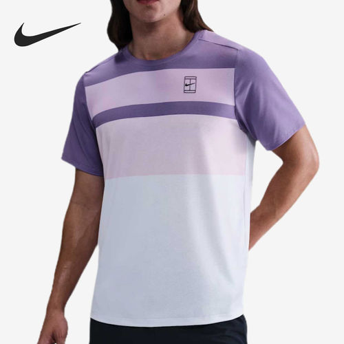 Nike耐克正品男款Court Advantage网球运动短袖T恤FZ9845-527