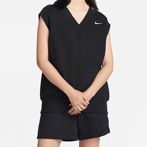 Nike/耐克正品夏季新款女子舒适宽松运动休闲无袖背心 DQ6760-010