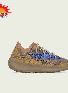 Adidas/阿迪达斯正品新款儿童缓震时尚耐磨低帮运动鞋Q47391