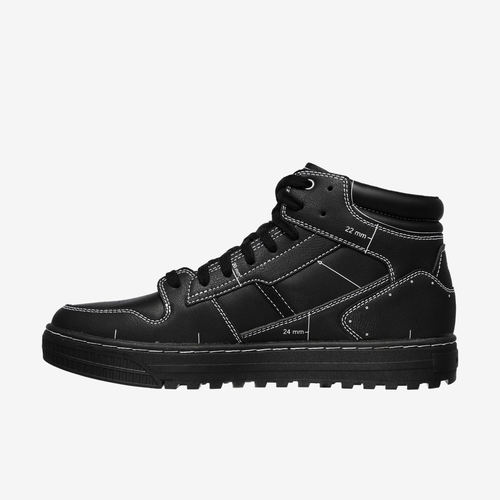 Skechers斯凯奇正品Reclass男高帮轻便舒适板鞋210230-BLK