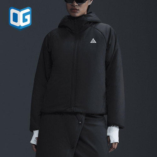 Nike/耐克正品2025冬季款女士日常连帽保暖耐穿棉服FV7336-010