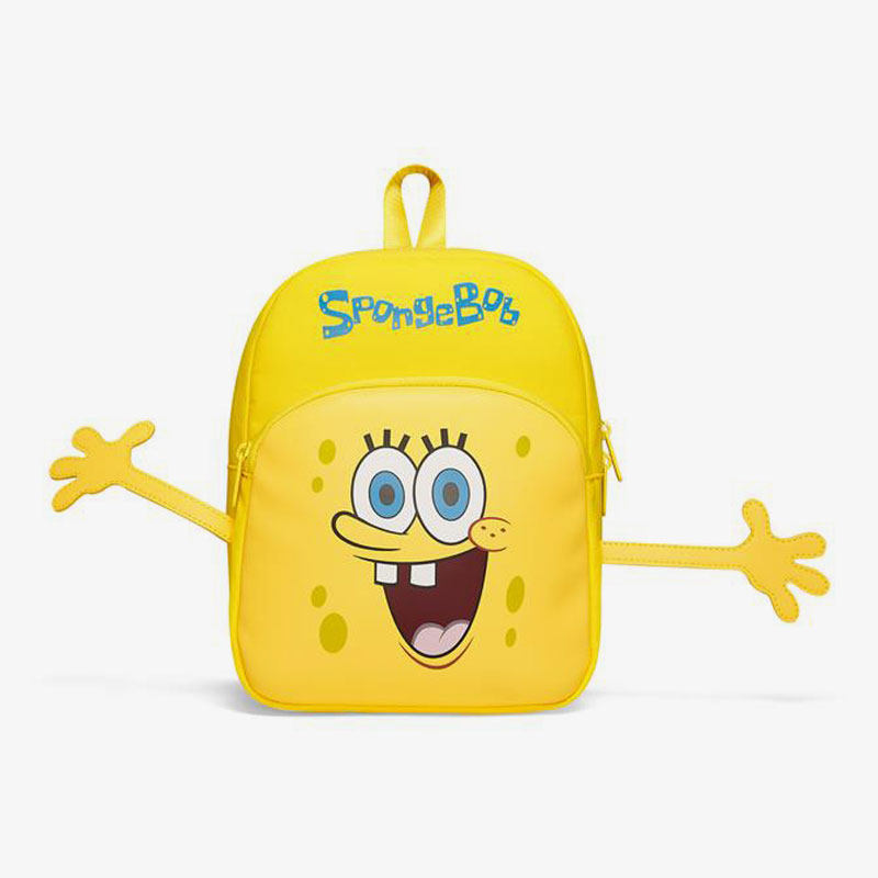 Skechers/斯凯奇正品海绵宝宝联名系列可爱儿童书包双肩背包