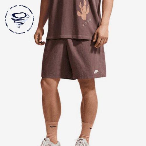 Nike/耐克正品Sportswear新款男棕色系带简约经典短裤IF0845-502