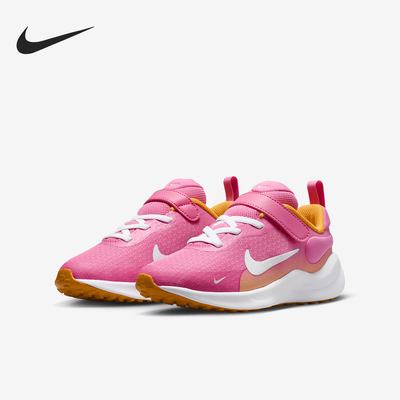 Nike/耐克正品Revolution 7小童魔术贴时尚运动鞋FB7690-601
